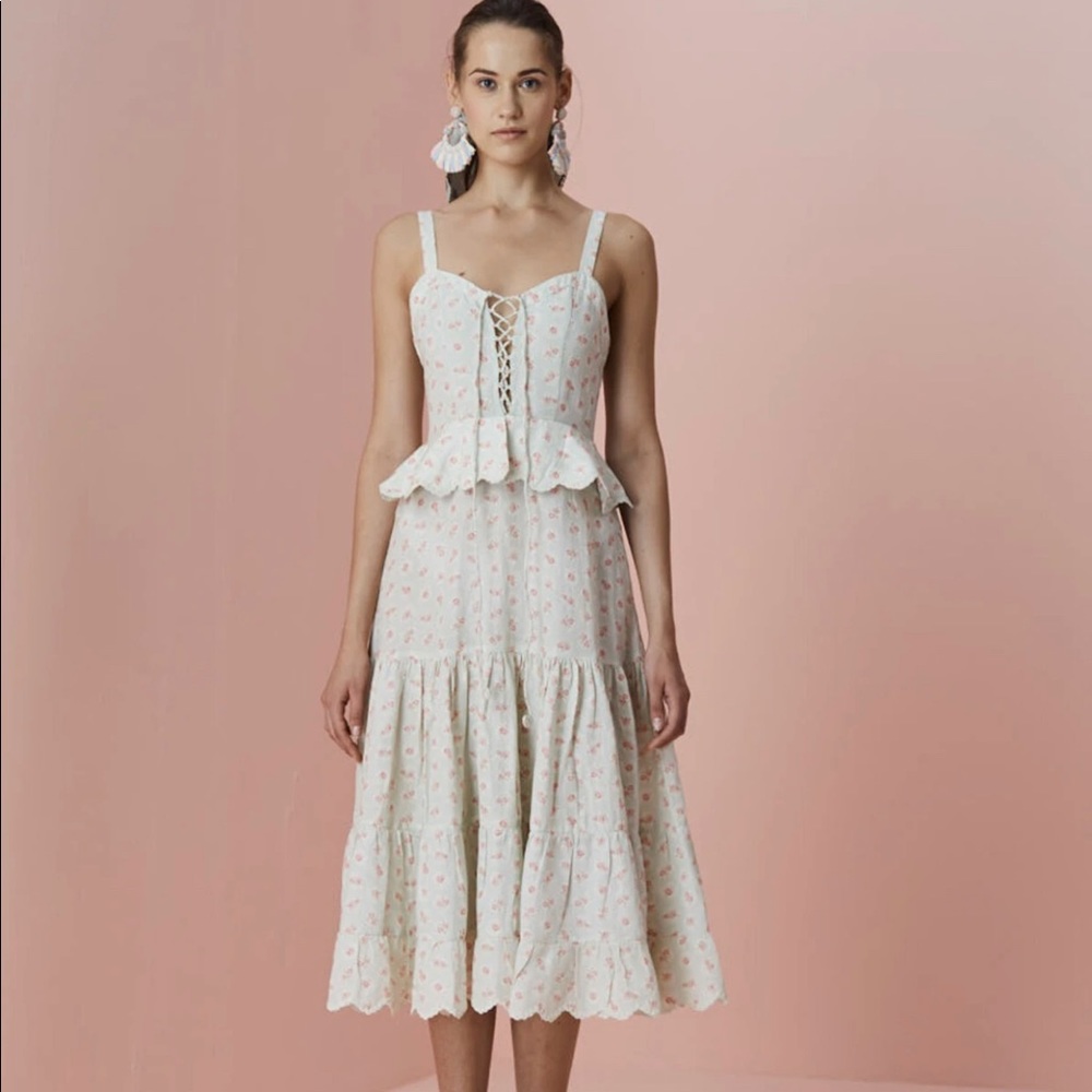 Hemant & Nandita Sana Midi Dress